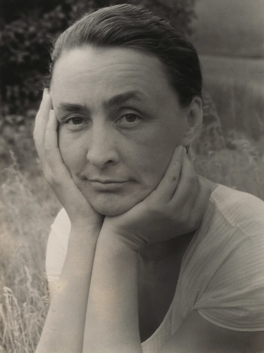 Georgia O'Keeffe by Alfred Stieglitz, photograph, 1933