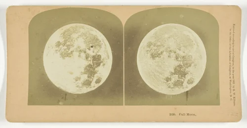 Full Moon by B. W. Kilburn, photograph, 1891