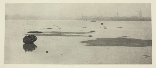 Low Water on Breydon by Peter Henry Emerson, photograph, 1887