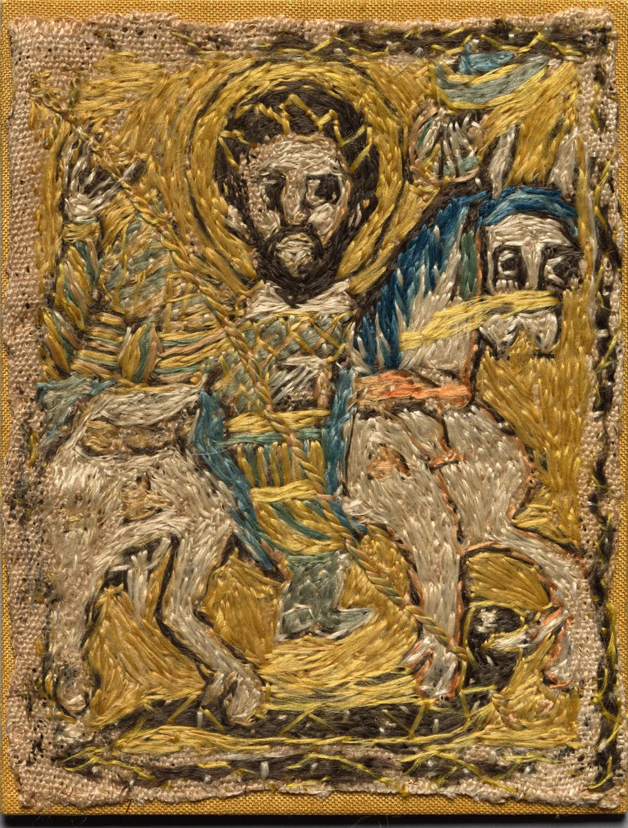 Fragment of a Clavus by Unknown, textile, 775-825