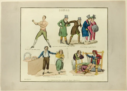 Plate from Illustrations to Popular Songs by Henry Alken, print, 1822