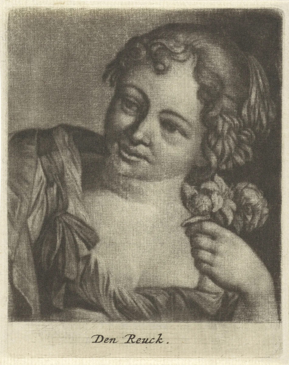 De reuk by Jacob Toorenvliet, print, 1651-1719