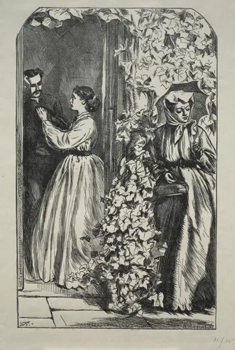 What Came of Killing a Rich Uncle One Christmas Time by Charles Samuel Keene, print, 1865