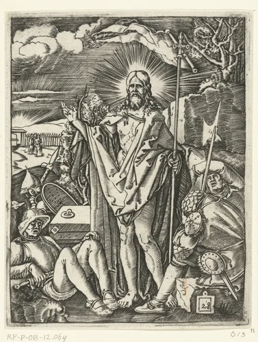 Opstanding van Christus by Unknown, print, 1510-1515