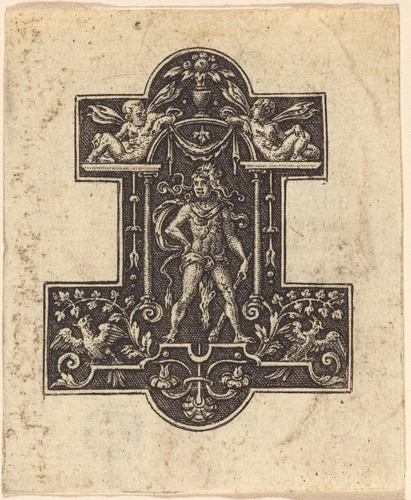 Hercules by Etienne Delaune, print, 1519-1583