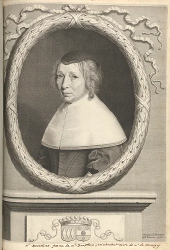 Madame Boutellier by Robert Nanteuil, print, 1656
