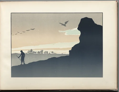 The Prodigal Son: page 37 by Henri Rivière, book, 1895