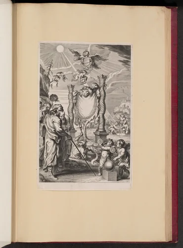 Title Page for G. de St. Vincent, Opus Geometricum Quadraturae Circuli by Cornelis Galle Sir Peter Paul Rubens, print, 1647