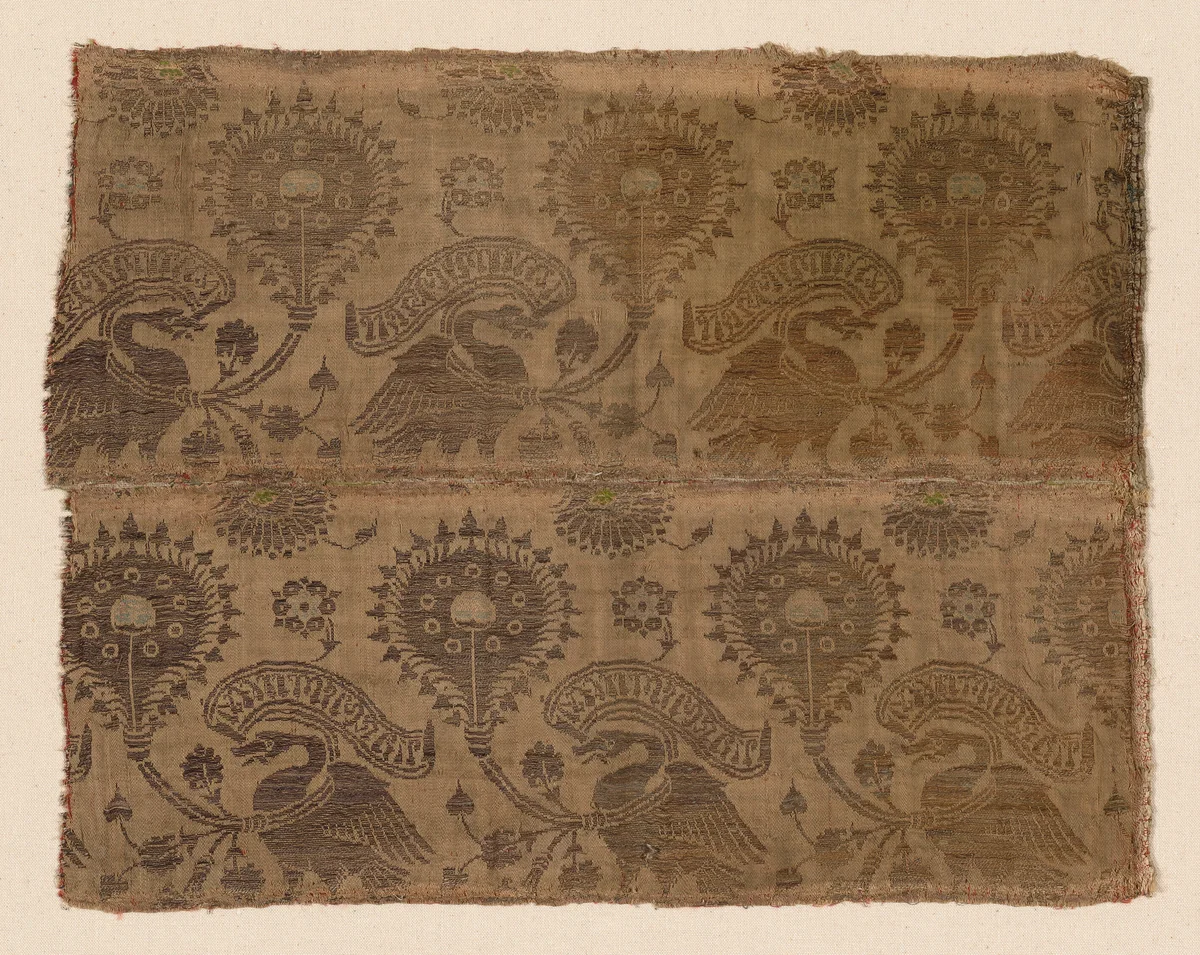 Fragment by Italy, textile, 1325-1375