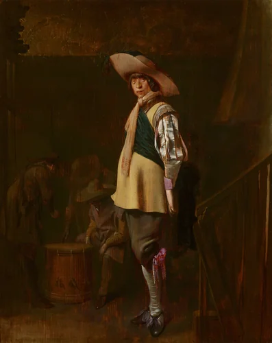 Officer, Standing by Willem Cornelisz Duyster, painting, 1625