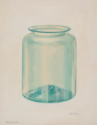 Jar by Charles Caseau, index of american design, 1936