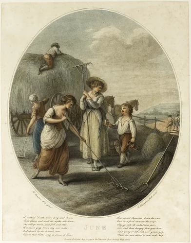 June by Francesco Bartolozzi, print, 1789