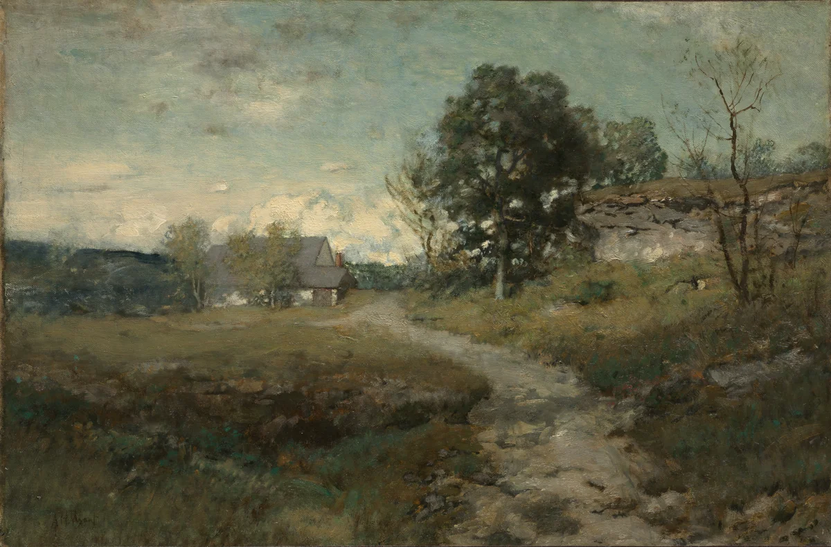Arkville Landscape by Alexander H. Wyant, painting, 1880-1889