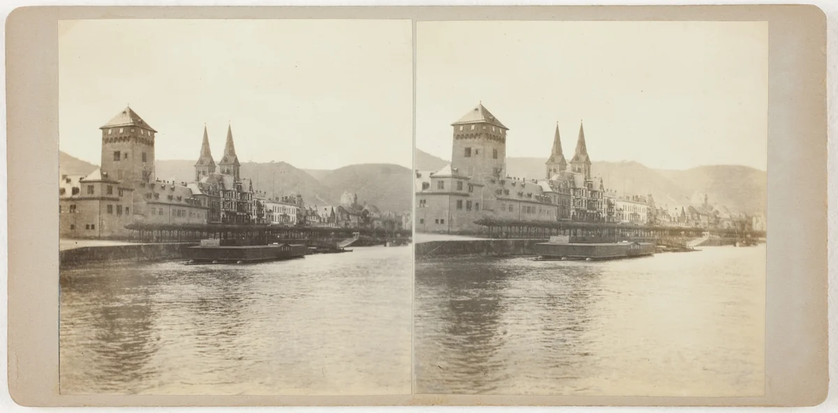 Untitled (Boppard) by Artist Unknown, photograph, 1860-1869