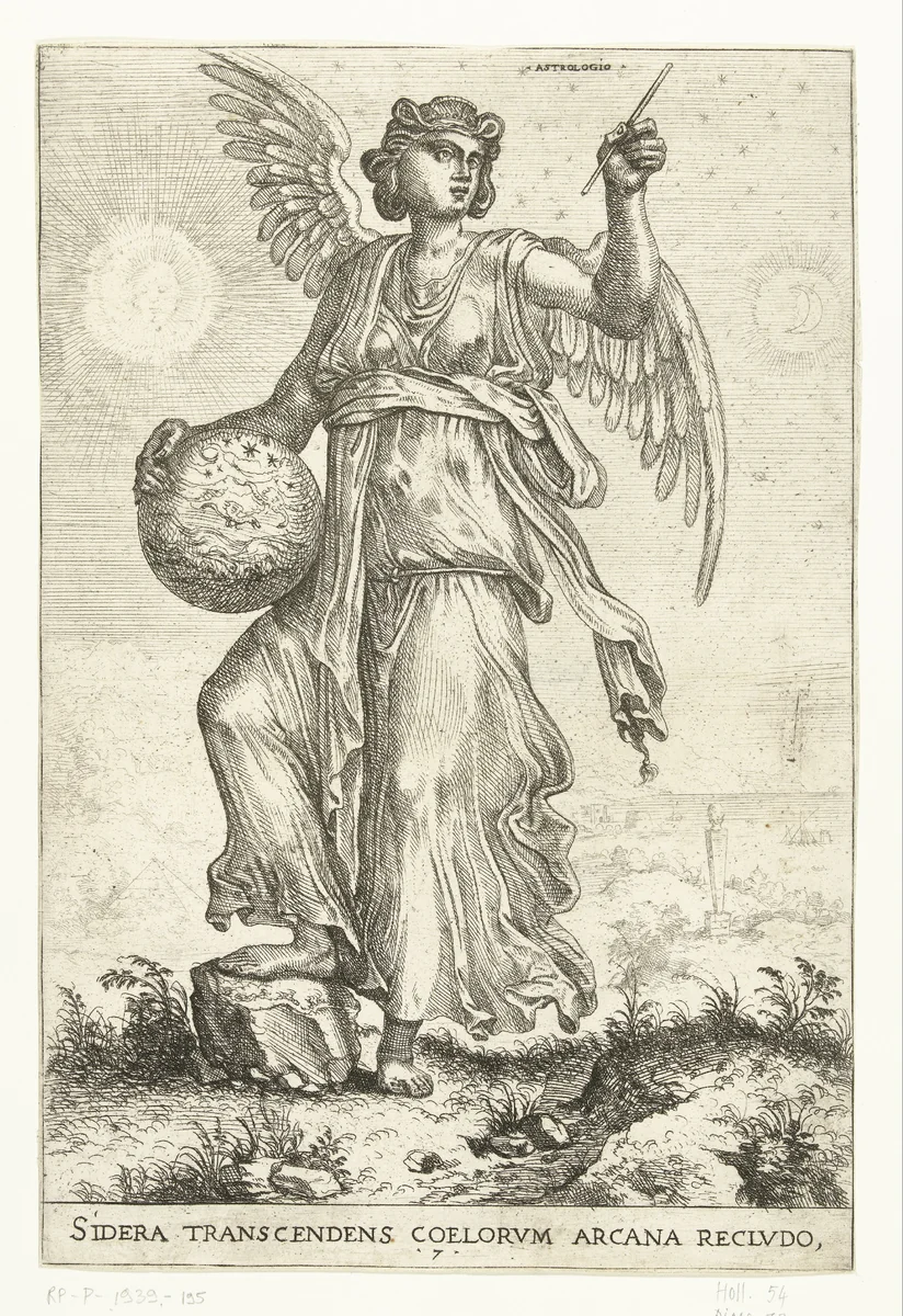 Astronomia by Hieronymus Cock, print, 1551