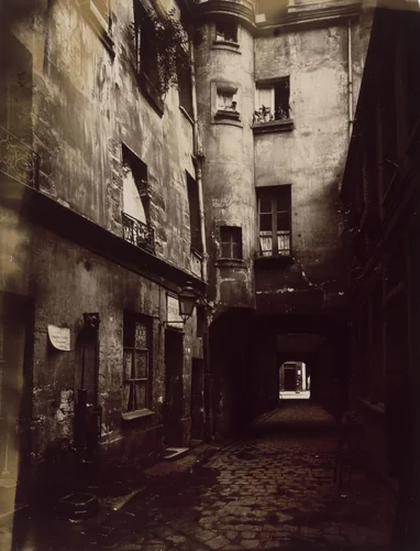 56 Rue de la Verrerie by Eugène Atget, photograph, 1908