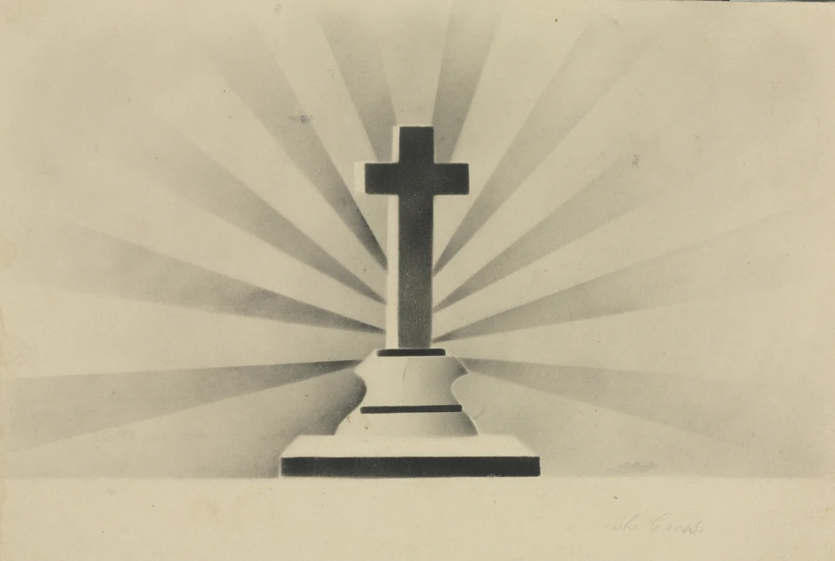 The Cross by Mary Altha Nims, drawing, 1840-1899