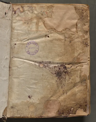 Text, folio 2 (recto), from a Gospel Book with Commentaries by Unknown, book, 1000-1100