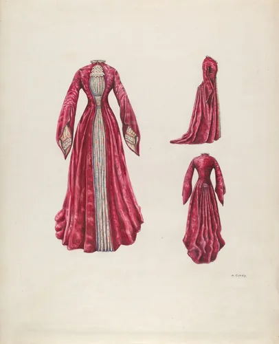 Dress by Al Curry, index of american design, 1937