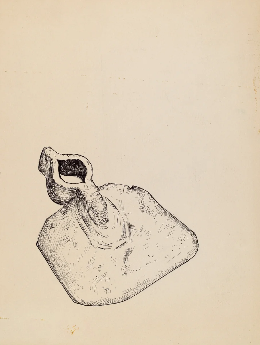 Hoe by Cornelius Christoffels, index of american design, 1941