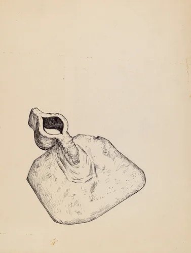 Hoe by Cornelius Christoffels, index of american design, 1941