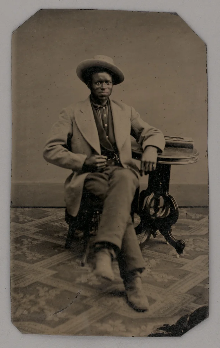 Untitled (Portrait of a Seated Man) by Unknown maker, other, 1880