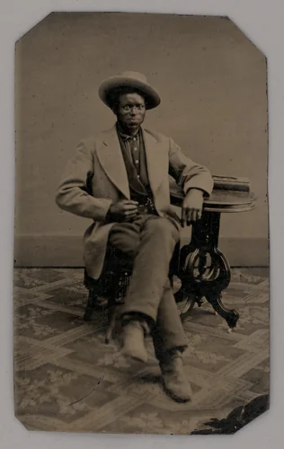 Untitled (Portrait of a Seated Man) by Unknown maker, other, 1880