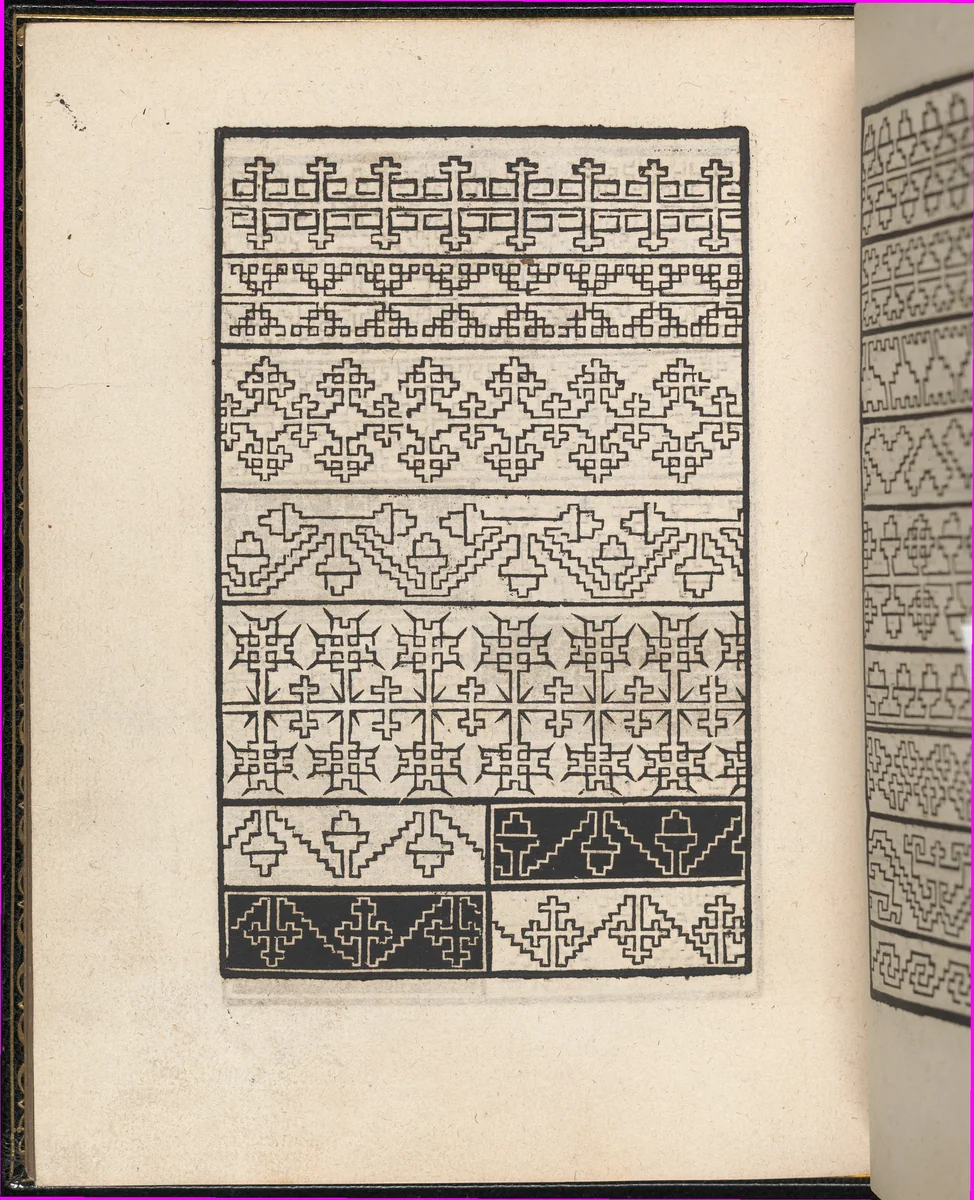 Page from Ein new kunstlich Modelbuch...(Page 46v) by Peter Quentel, book, 1544