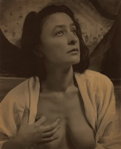 Georgia O'Keeffe by Alfred Stieglitz, photograph, 1918
