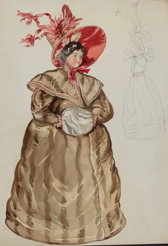 Doll by Lillian Causey, index of american design, 1936