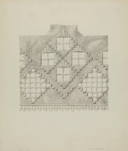 Hardanger by Wilford H. Shurtliff, index of american design, 1937