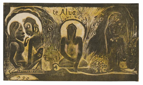 Te atua (The God) from the Noa Noa Suite by Paul Gauguin, print, 1893-1894