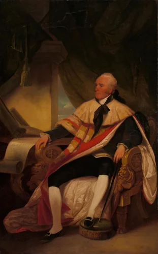 Gilbert Elliot, 1st Earl of Minto (1751-1814), Viceroy of British India and Governor General of the Dutch East Indies (1812-14) by George Chinnery, painting, 1812-1847
