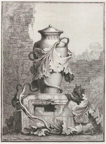 Suite des Vases Tirée du Cabinet de Monsieur Du Tillot Marquis de Felino by Ennemond Alexandre Petitot, book, 1771
