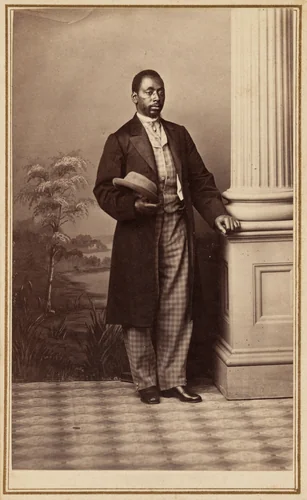 Portrait of a Man by American 19th Century, photograph, 1860-1869