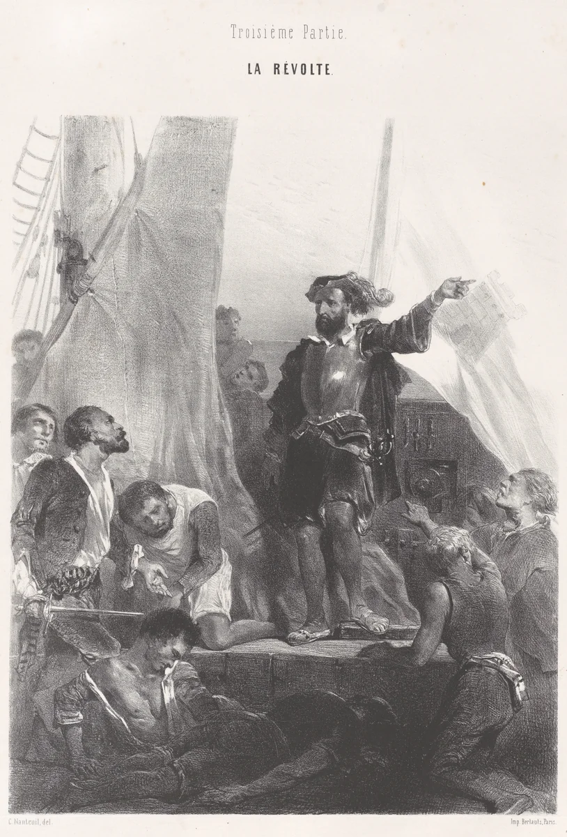 Third Part, The Revolt by Célestin Nanteuil, print, 1825-1870