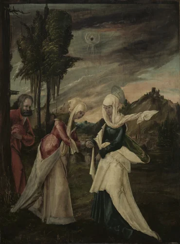 The Visitation by Unknown, painting, 1530-1550