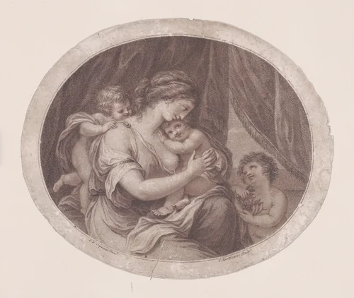 Maternal Love by Francesco Bartolozzi, print, 1784