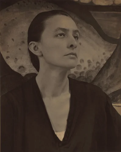 Georgia O'Keeffe by Alfred Stieglitz, photograph, 1918