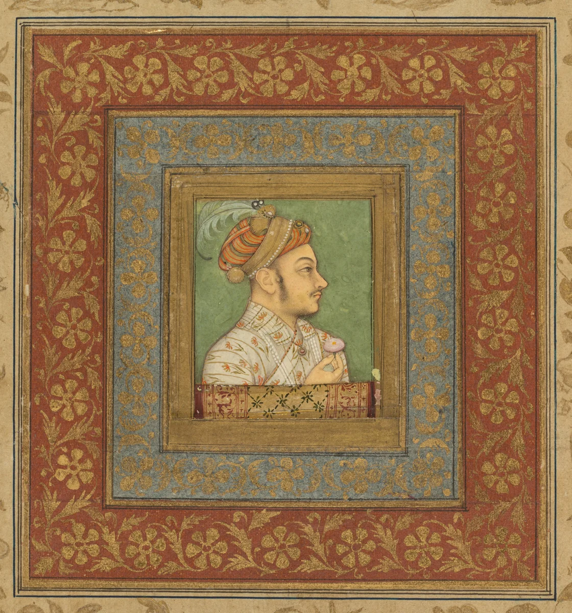 Portrait of Murad Bakhsh (1624–61) by Balchand, painting, 1630-1799