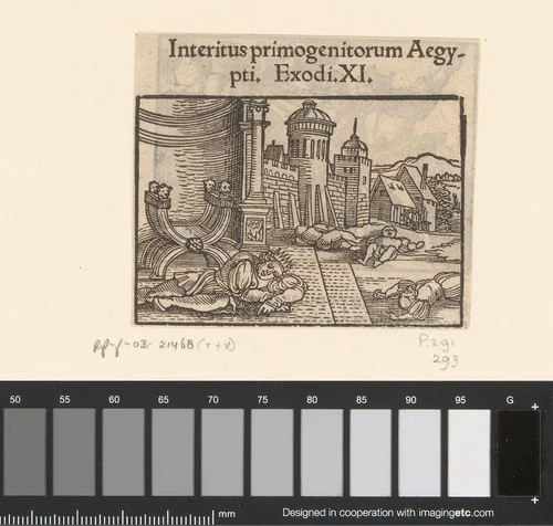 Tiende plaag by anonymous, print, 1530-1533