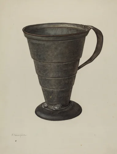 Graduated Measure by Amelia Tuccio, index of american design, 1935-1942