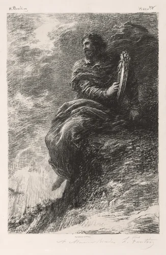 Harolde dans les Montagnes by Henri Fantin-Latour, print, 1884