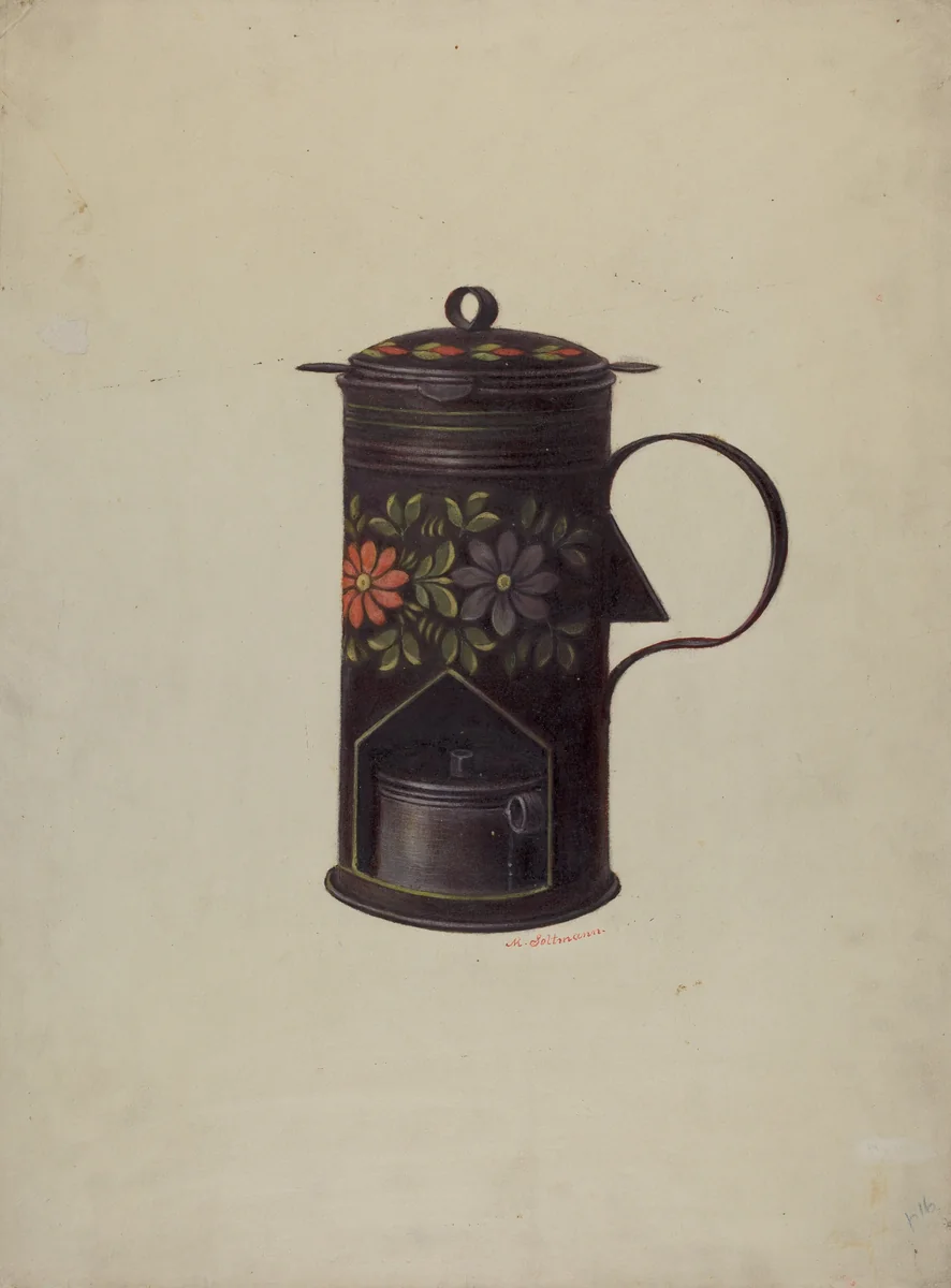 Lamp and Water Heater by Max Soltmann, index of american design, 1937