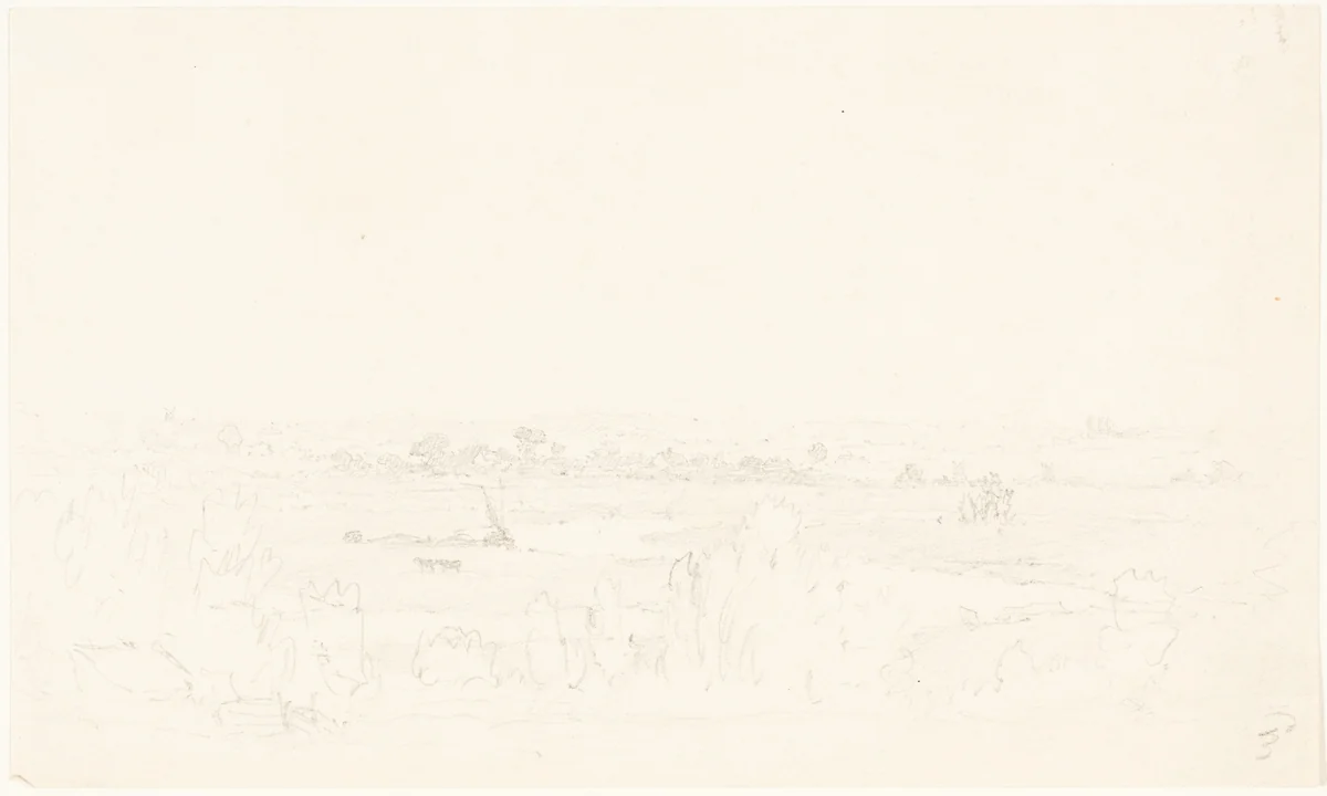 Landscape by British 19th Century, drawing, 1800-1850