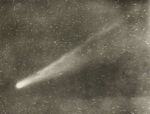 Haley's comet as It Looked in 1910 by United Press International, photograph, 1910