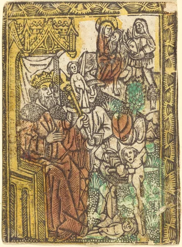 The Massacre of the Innocents by German 15th Century, print, 1470-1480