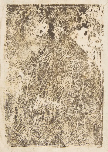 St. Margaret by anonymous, print, 1400-1499