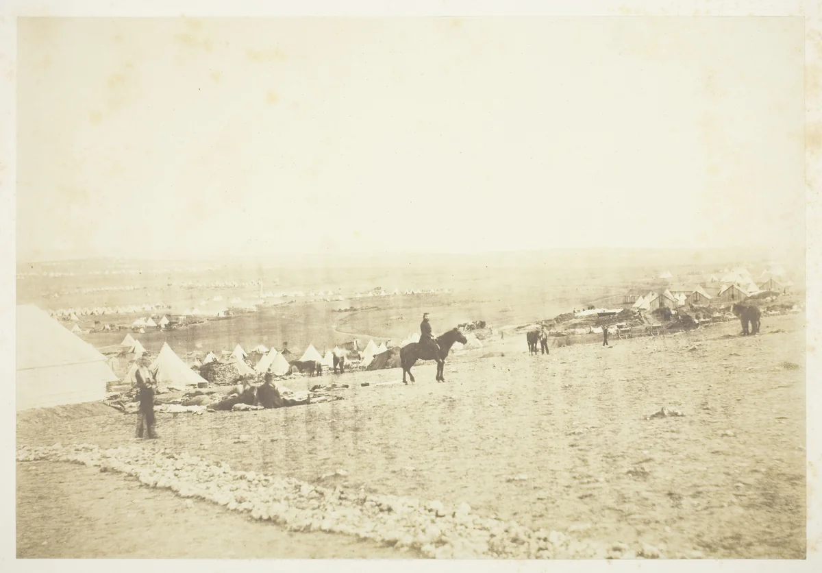 Plateau of Sebastopol by Roger Fenton, photograph, 1855