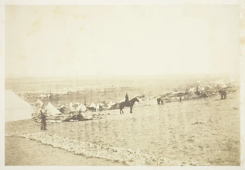 Plateau of Sebastopol by Roger Fenton, photograph, 1855